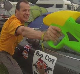 Captain Bobble in action